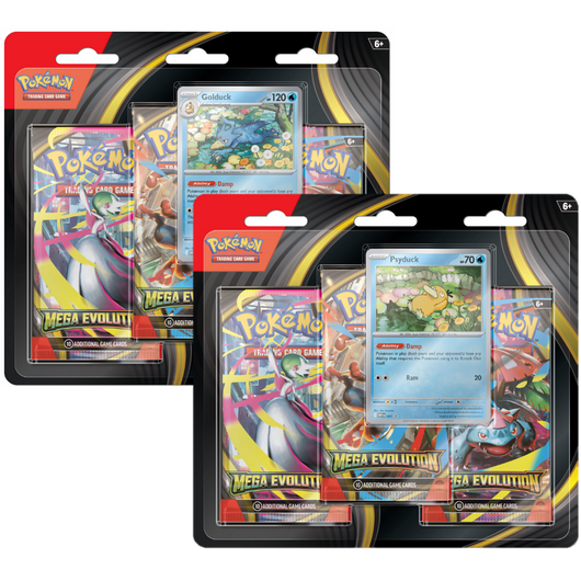 Blister 3 Sobres Mega Evolution - Inglés 🇬🇧